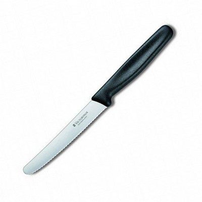 Нож кухонный Victorinox черный нейлон для томатов 5.0833