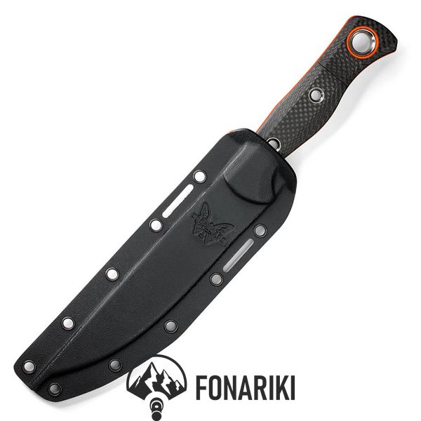 Ніж Benchmade "Meatcrafter", orange, CF