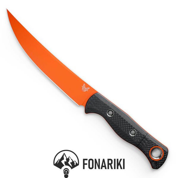 Нож Benchmade "Meatcrafter", orange, CF