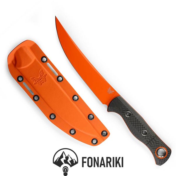 Нож Benchmade "Meatcrafter", orange, CF