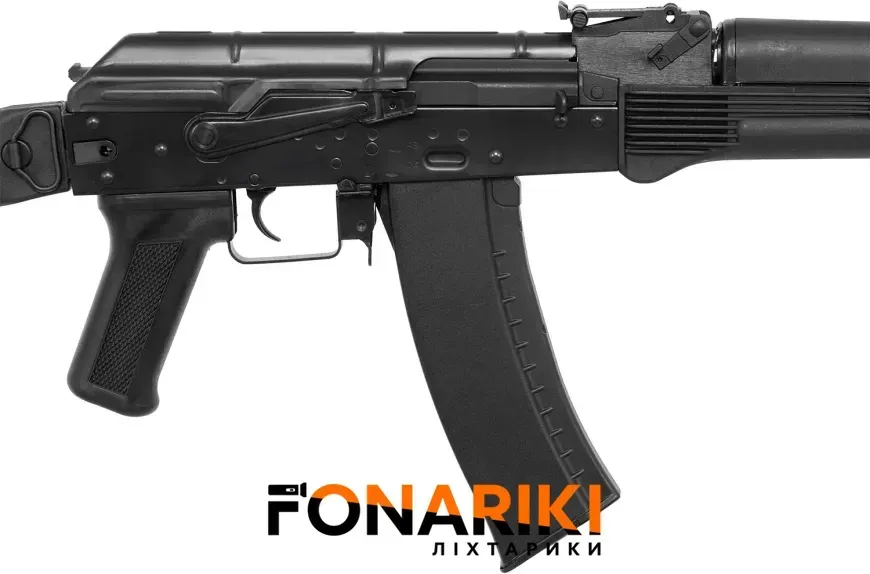 Гвинтівка страйкбольна LCT LCK74MN АК-74М Polymer Black 6 мм