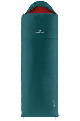 Спальный мешок Ferrino Lightec 950 SSQ/+5°C Green Left (86652NVVS)