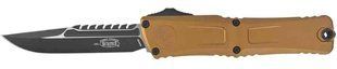 Ніж Microtech Combat Troodon GEN III Interceptor BB Signature Series Tan