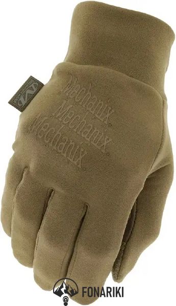 Тактические перчатки Mechanix ColdWork Base Layer Coyote, L