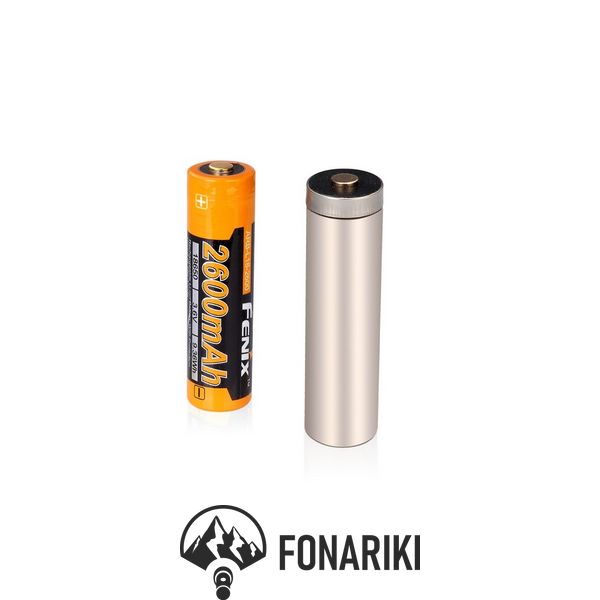 Аккумуляторная батарея 18650 Fenix 2600 mAh