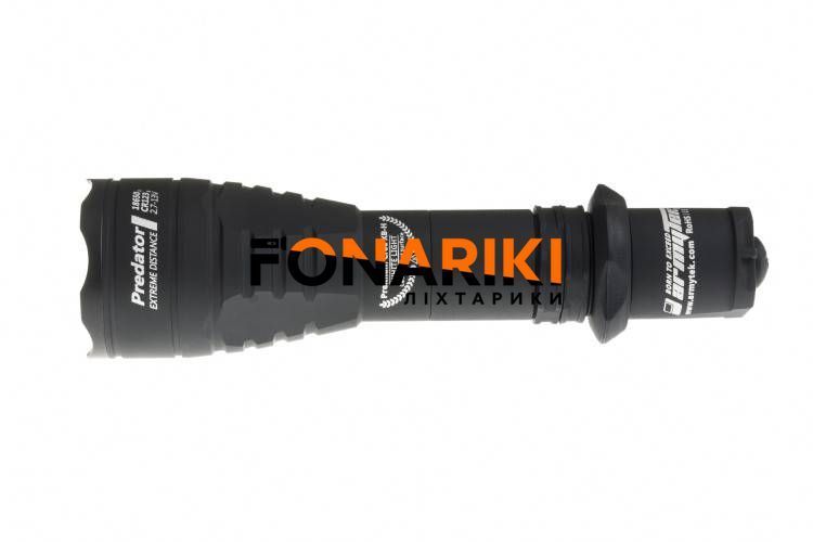 Ліхтар Armytek Predator v3 / Black / XB-H (Warm)