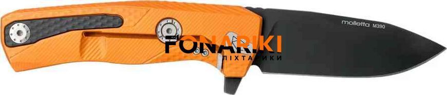 Ніж Lionsteel ROK Aluminum Orange Black