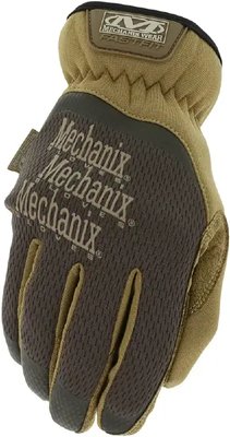 Тактичні рукавички Mechanix FastFit Brown, L