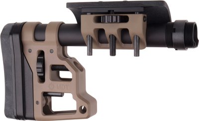 Приклад MDT Skeleton Carbine Stock 9/75  Матеріал - алюміній  Колір - пісочний