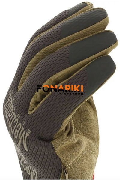 Тактичні рукавички Mechanix FastFit Brown L