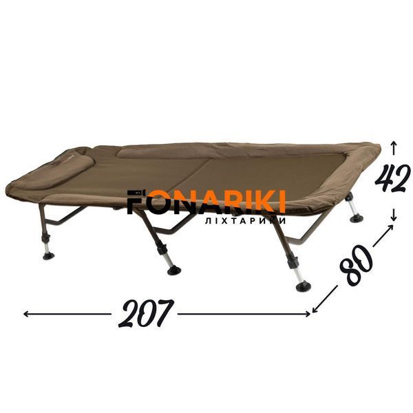 Карповая раскладушка Ranger BED 80 Fleece