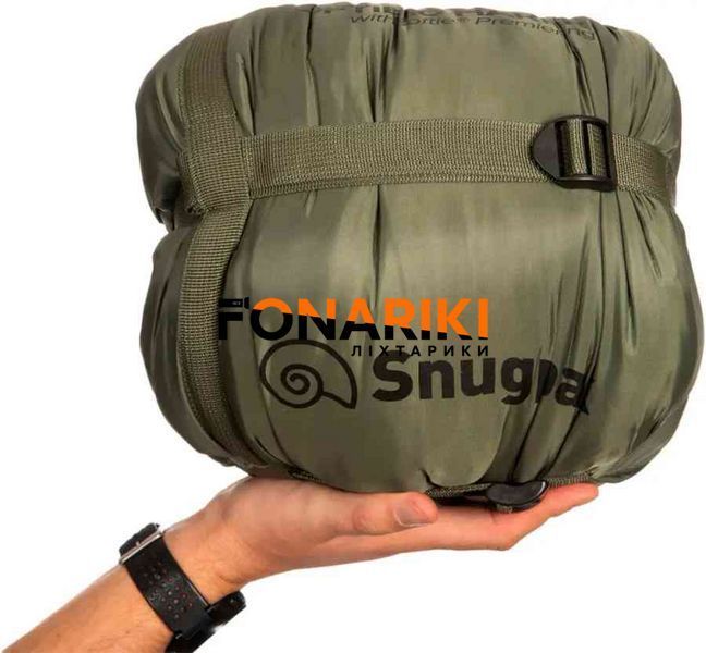 Туристический зимний спальный мешок кокон Snugpak Softie 10 Harrier LZ Olive