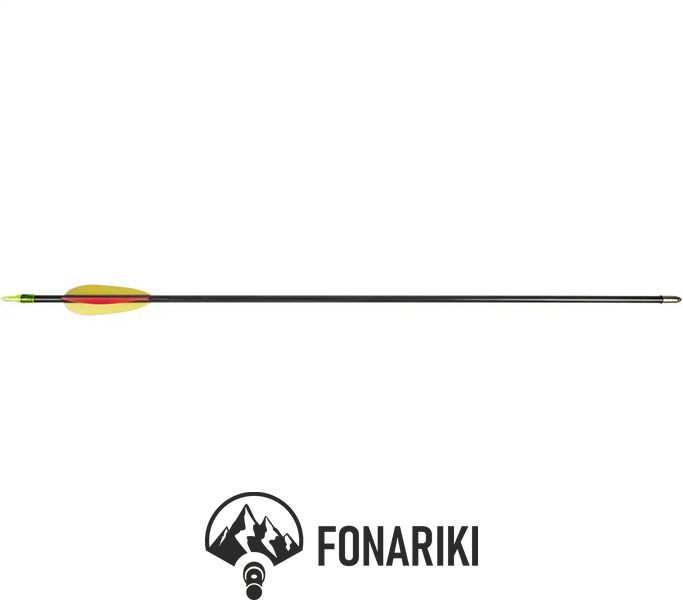 Стріла для лука Man Kung MK-FA24 Фіберглас Колір - чорний