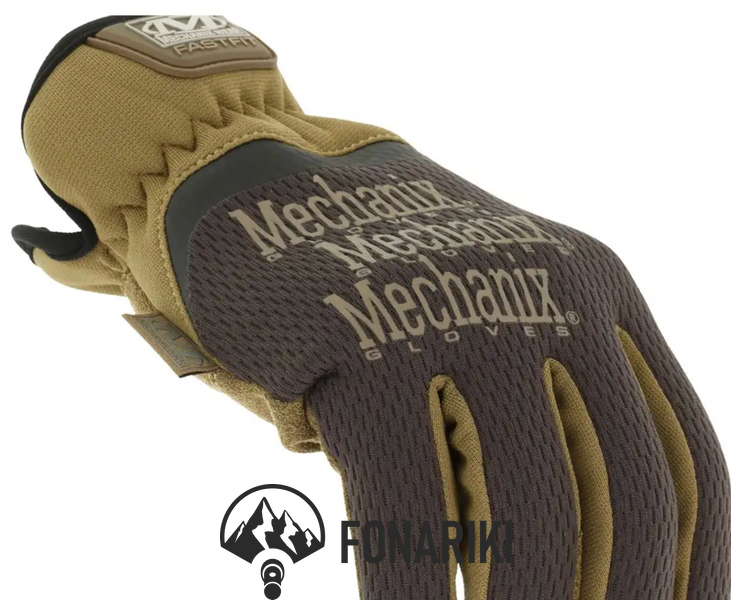 Тактические перчатки Mechanix FastFit Brown, L