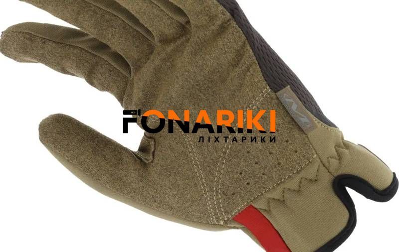 Тактичні рукавички Mechanix FastFit Brown L