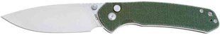 Нож CJRB Large Pyrite Micarta OD Green