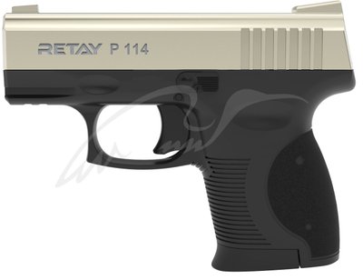 Пистолет стартовый Retay P114 калибр 9 мм. Цвет - satin