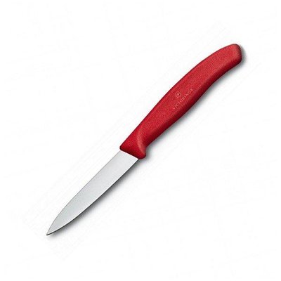 Нож кухонный Victorinox SwissClassic Paring 8 см красный