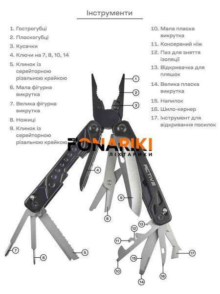 Мультиінструмент Active Boa
