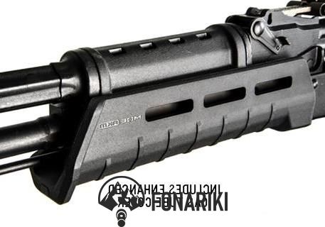 Цівка Magpul MOE AKM Hand Guard для АК 74/Caйги чорна
