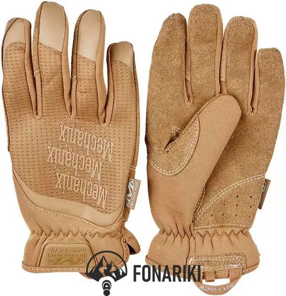 Тактичні рукавички Mechanix FastFit Coyote, L