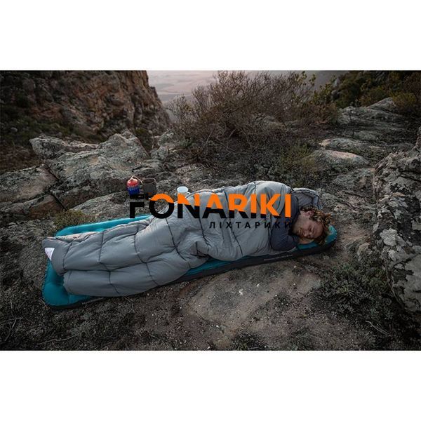 Спальний мішок з капюшоном Naturehike +6&deg;C M300 NH20MSD02, зелений, правий весна-осінь