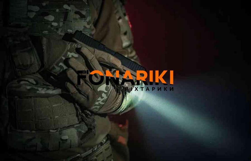 Ліхтар з ЛЦВ Olight Baldr S Green Laser Flat Dark Earth