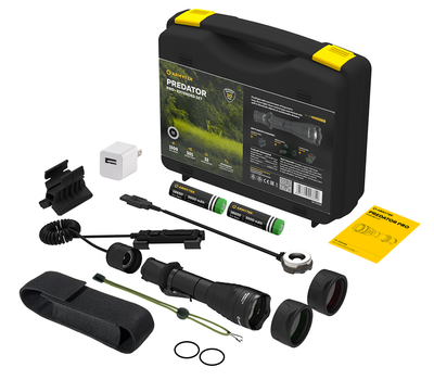 Набор для охоты Armytek Predator Pro v3.5 Magnet USB (WARM), в кейсе