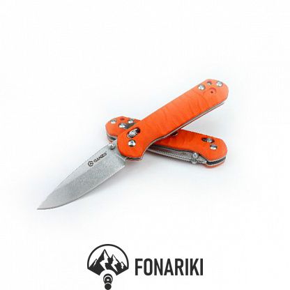 Нож складной Ganzo G717 оранжевый