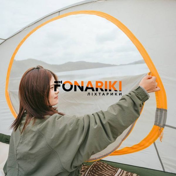 Високий намет в повний зріст чотиримісний Naturehike KOTA 4 CNK2450WS041, темно-зелений