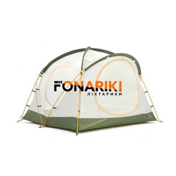 Високий намет в повний зріст чотиримісний Naturehike KOTA 4 CNK2450WS041, темно-зелений
