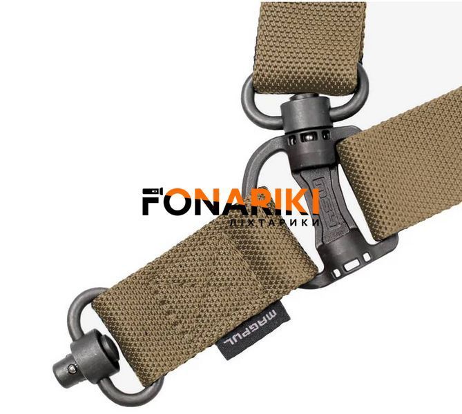 Ремінь збройовий одноточковий Magpul MS4 DUAL QD G2 FDE