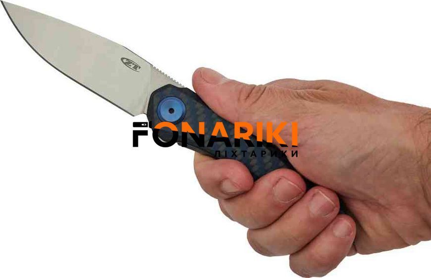 Нож ZT 0545 Blue CF