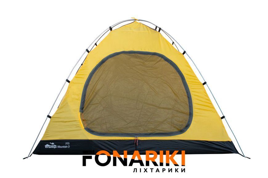 Палатка Tramp Mountain 3 (V2) зеленая (TRT-023-green)