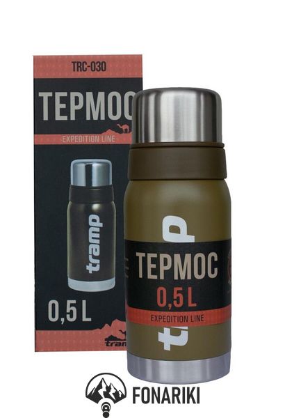 Термос Tramp Expedition Line 0,5л оливковий (довічна гарантія)
