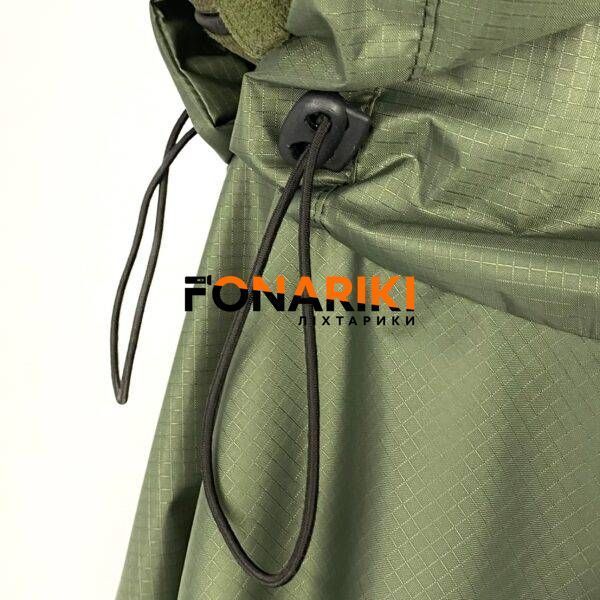 Тактичний пончо ЗСУ (плащ-намет) олива (XXXL) (LE25073)