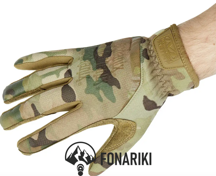 Тактичні рукавички Mechanix FastFit Multicam, L