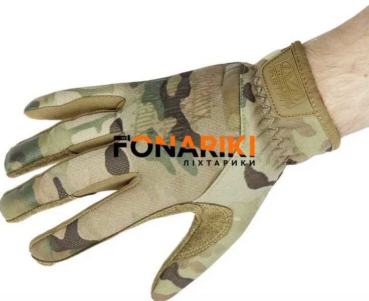 Тактичні рукавички Mechanix FastFit Multicam L