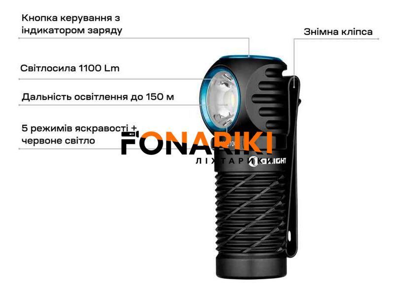 Фонарь Olight Perun 2 Mini Black
