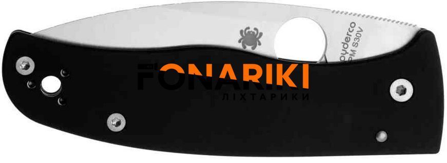 Ніж Spyderco Bodacious CPM S30V G-10 Black