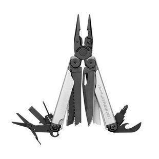 Мультиінструмент Leatherman Wave Plus Black & Silver 832 622