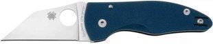 Нож Spyderco Microjimbo SPY27 Cobalt Blue