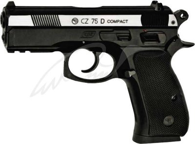 Пістолети пневматичні ASG CZ 75D Compact Nickel BB кал. 4.5 мм