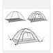 Палатка двухместная Naturehike CNK2450WS030, оранжевая