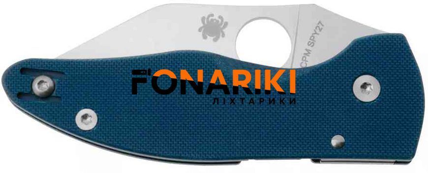 Ніж Spyderco Microjimbo SPY27 Cobalt Blue