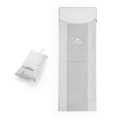 Спальний мішок з подушкою Naturehike NH22MSD01 сірий