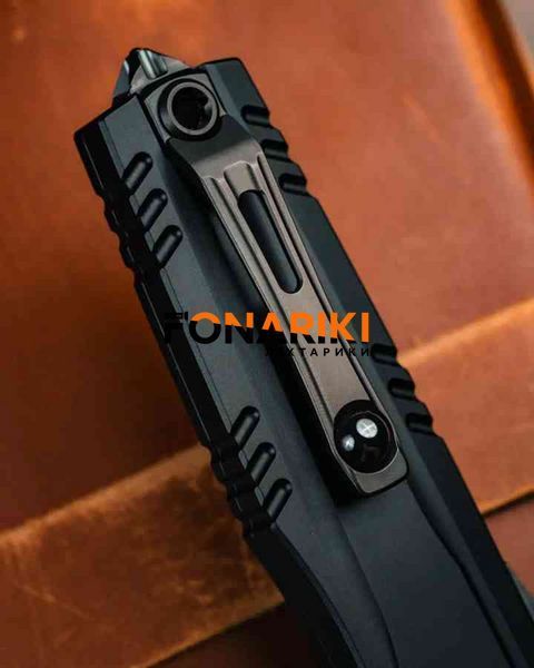 Набір Microtech Surefire Luminary D/E - Stiletto Pro II Collaboration ZBP Serrated Black