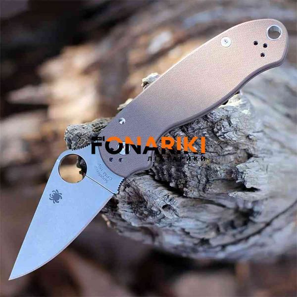 Ніж Spyderco Para 3 Sprint Run CPM 15V G-10 Brown