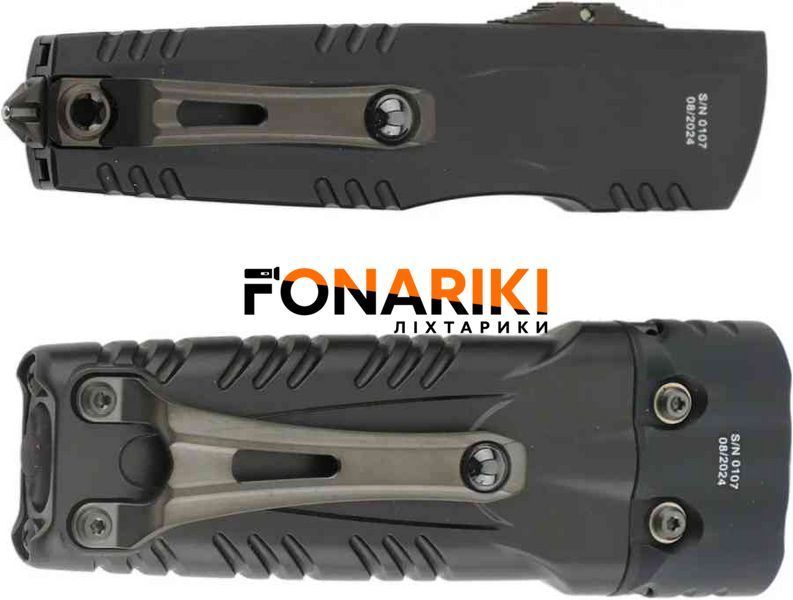 Набір Microtech Surefire Luminary D/E - Stiletto Pro II Collaboration ZBP Serrated Black