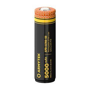 Аккумулятор Armytek 21700 Li-Ion 5000 мАг, защищенный